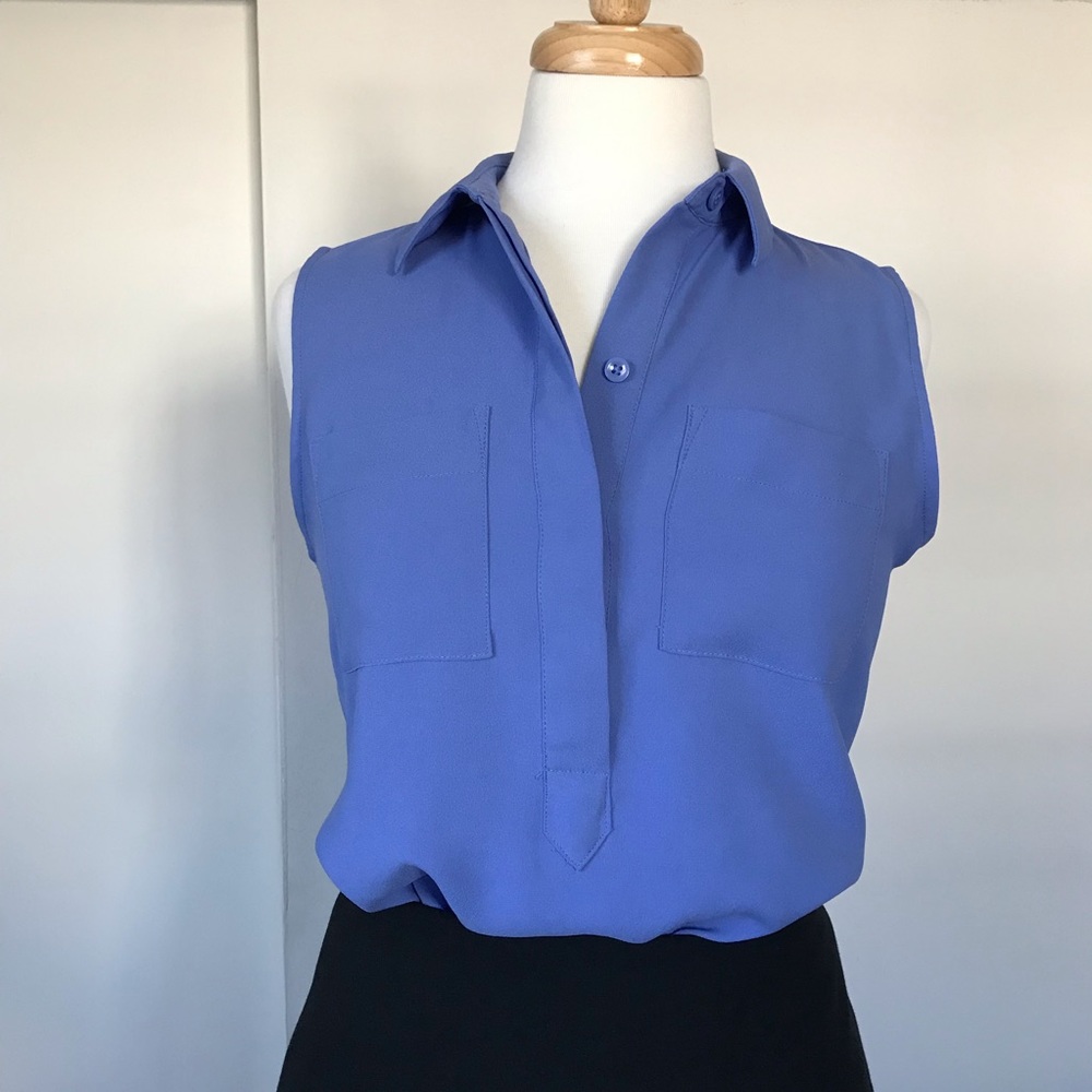 Ann Taylor Non Sleeve Summer Top in size XS - Picture 5 of 8